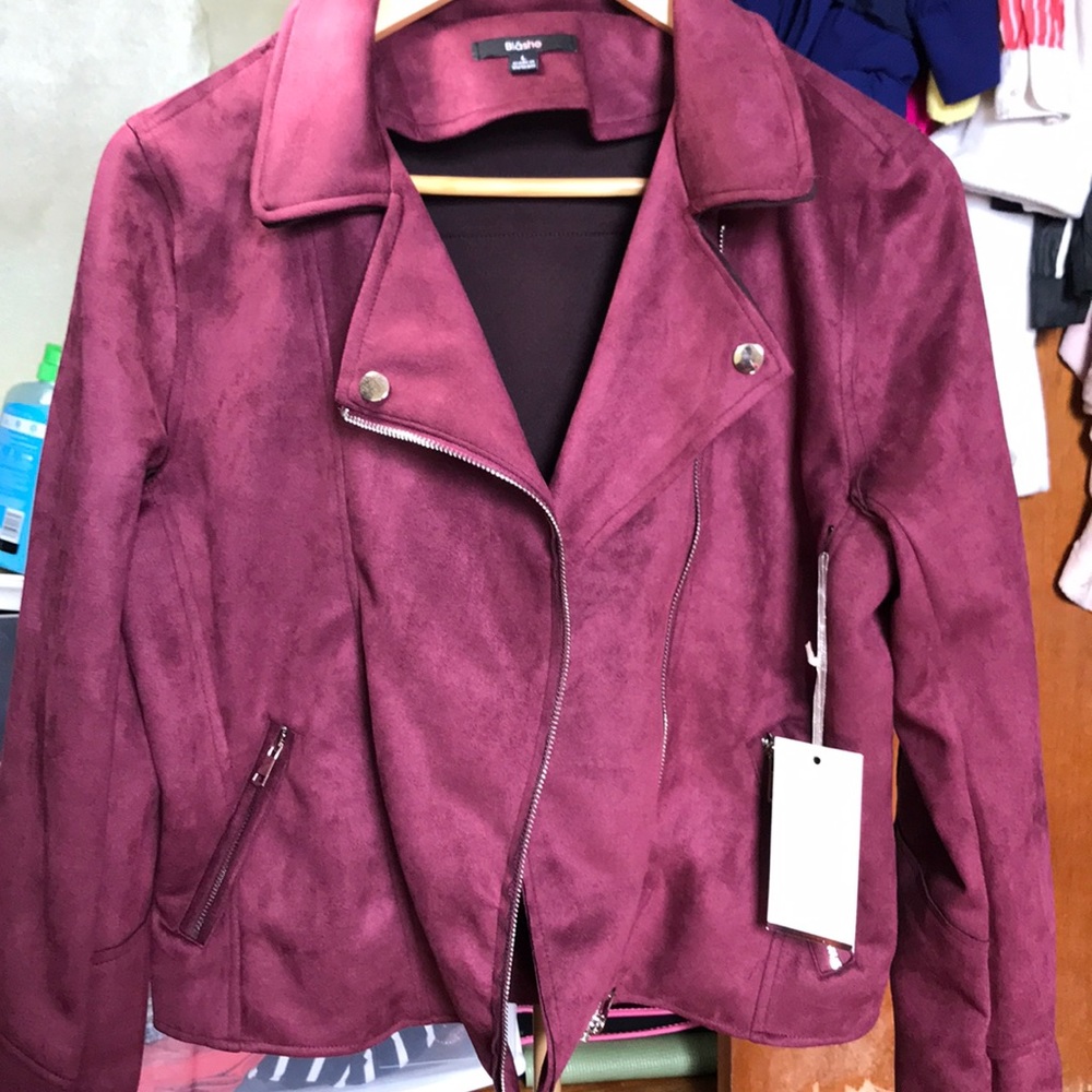 Fashion nova take me on a ride suede jacket